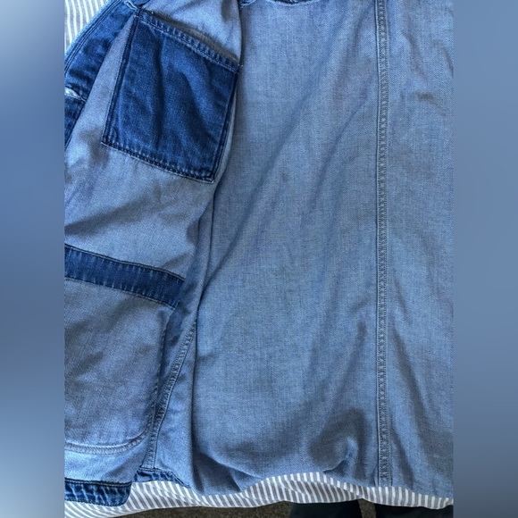 Orvis Classic Indigo Denim/Cotton Shirt Jacket Size  X-Large - Picture 14 of 15